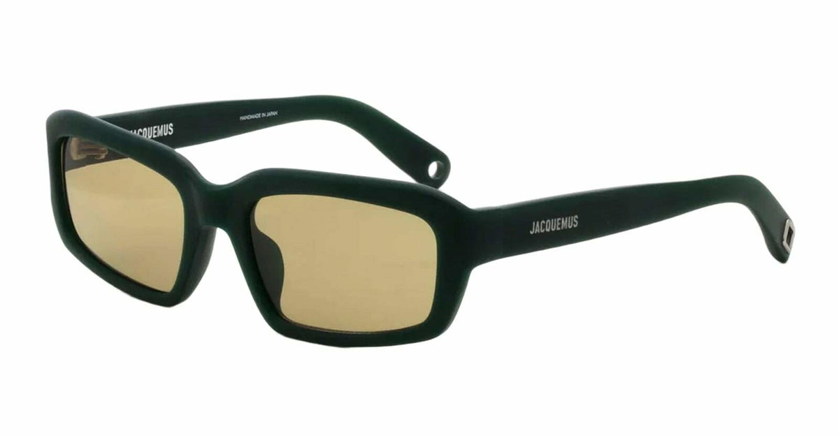 Jacquemus Marino - Matte Green / Green Lens Sunglasses