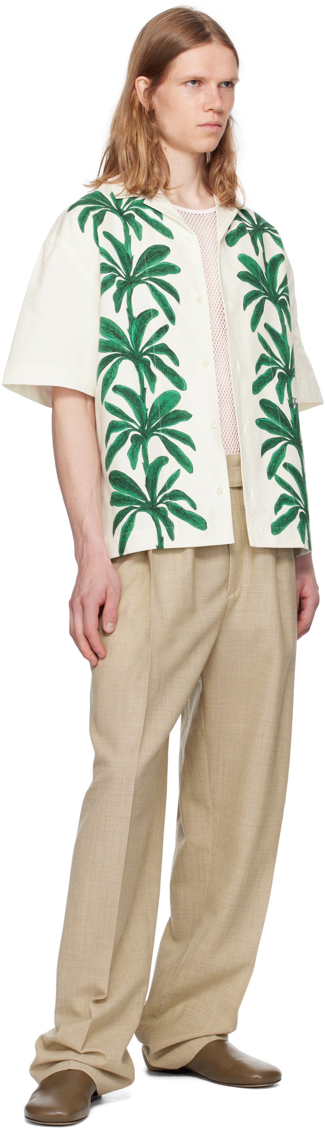 JACQUEMUS Beige La Croisière 'The Canevas' Trousers