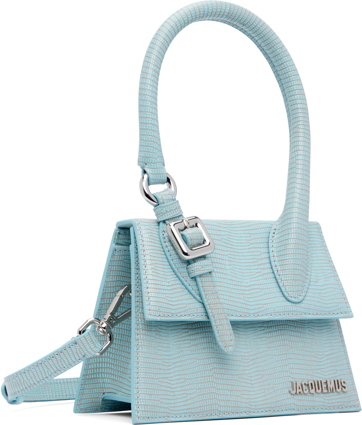 JACQUEMUS Blue La Croisière 'Le Chiquito Moyen Boucle' Bag