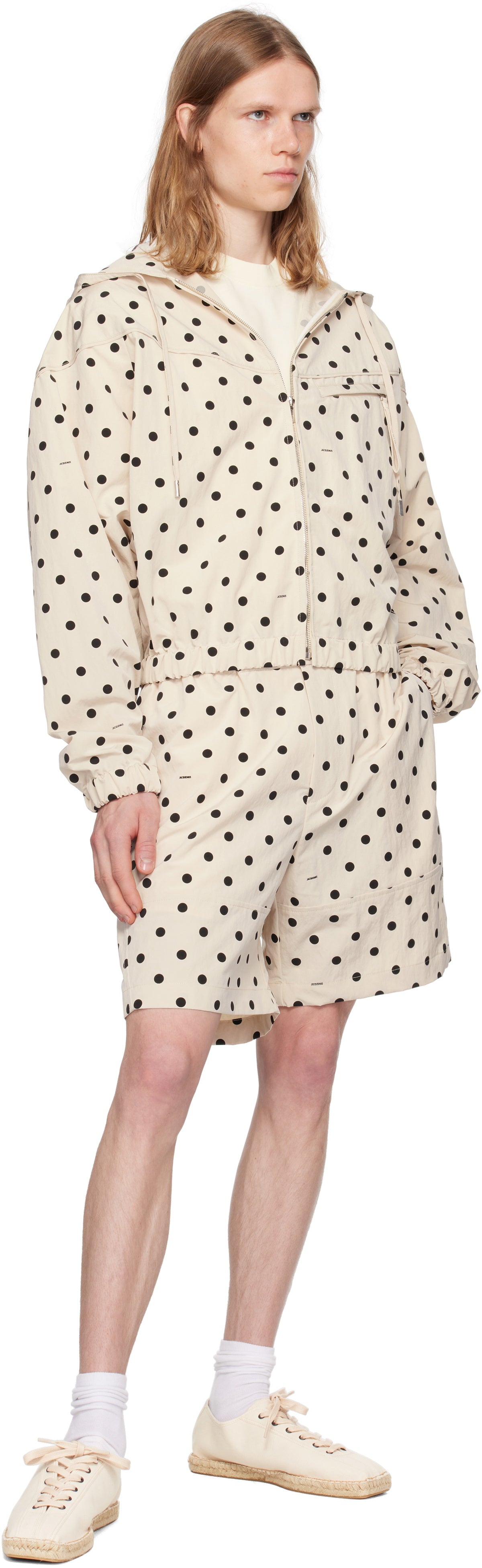 JACQUEMUS Beige & Black La Croisière 'The Bateau' Jacket