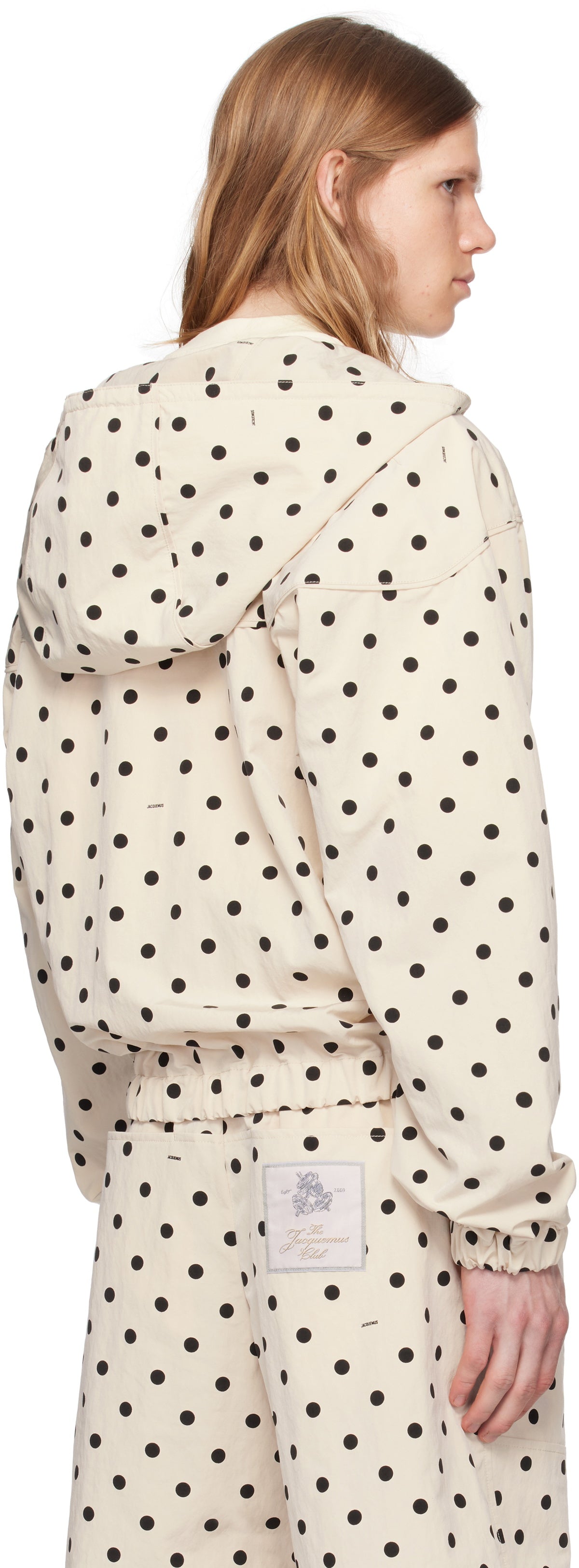 JACQUEMUS Beige & Black La Croisière 'The Bateau' Jacket