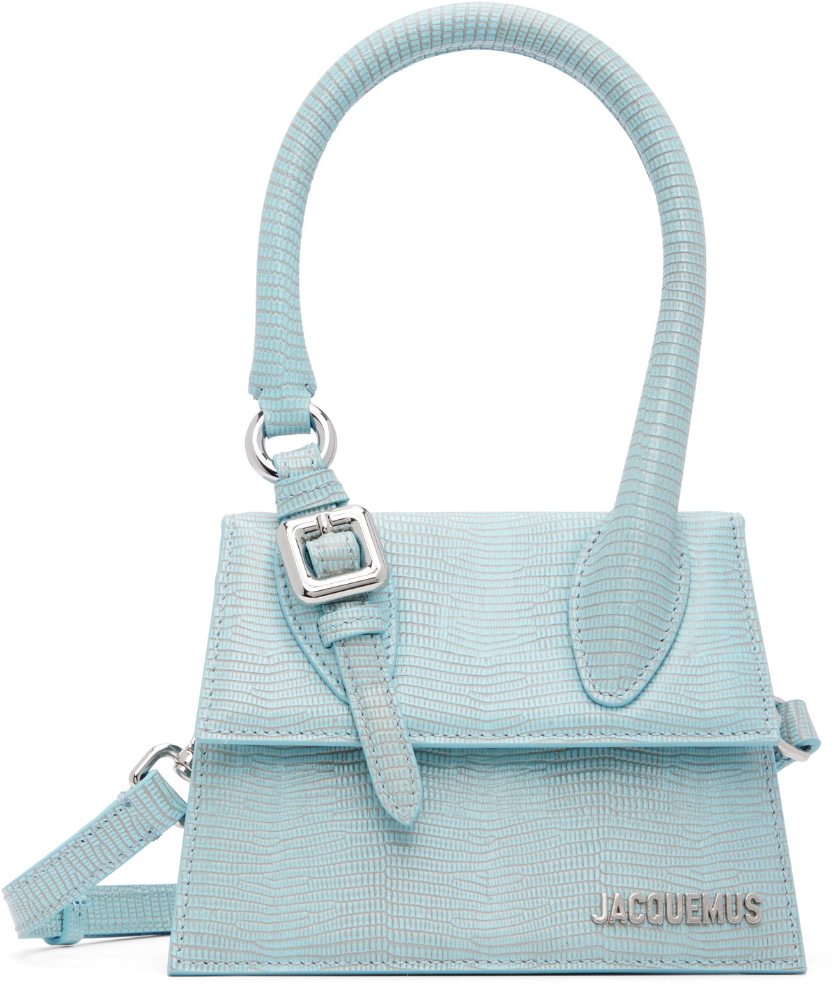 JACQUEMUS Blue La Croisière 'Le Chiquito Moyen Boucle' Bag