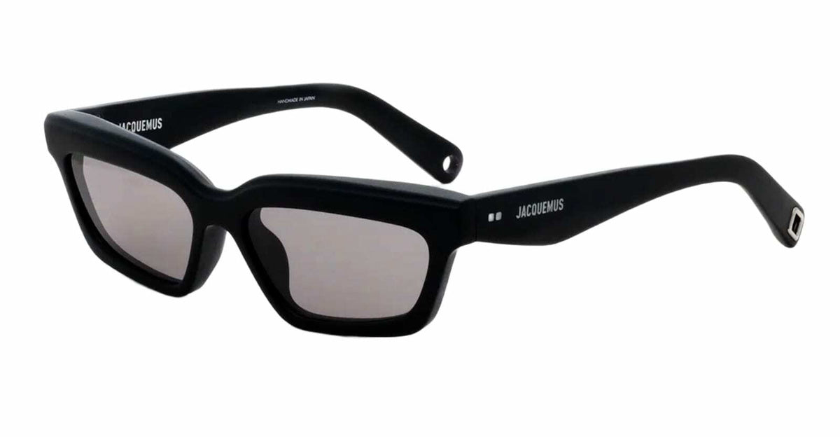 Jacquemus Salon - Matte Black / Grey Lens Sunglasses