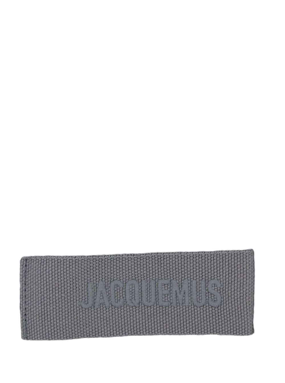 Jacquemus Grey le Bonnet Gros Grain With Logo Patch On The Brim In Cashmere And Wool Man