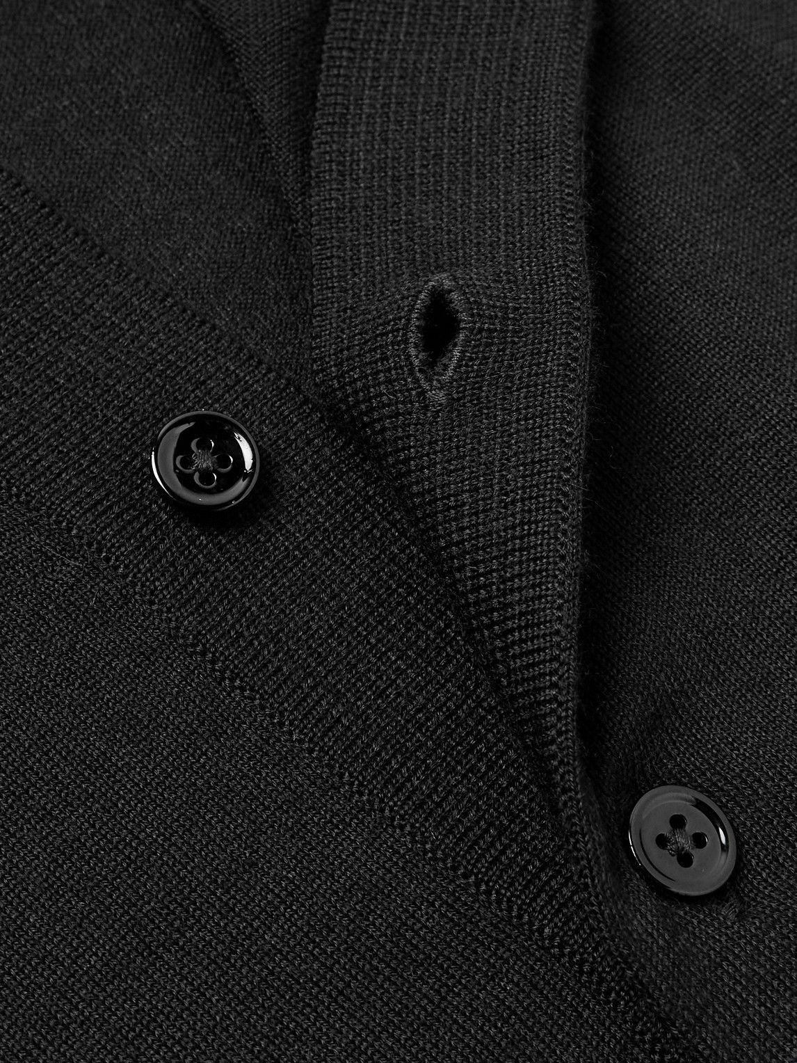 TOM FORD - Cashmere and Silk-Blend Polo Shirt - Black