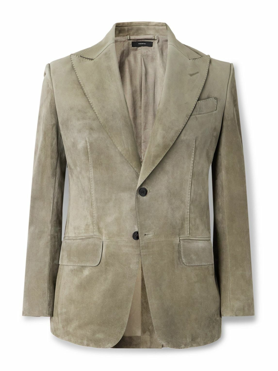 Tom Ford - Dyllan Suede Blazer - Neutrals