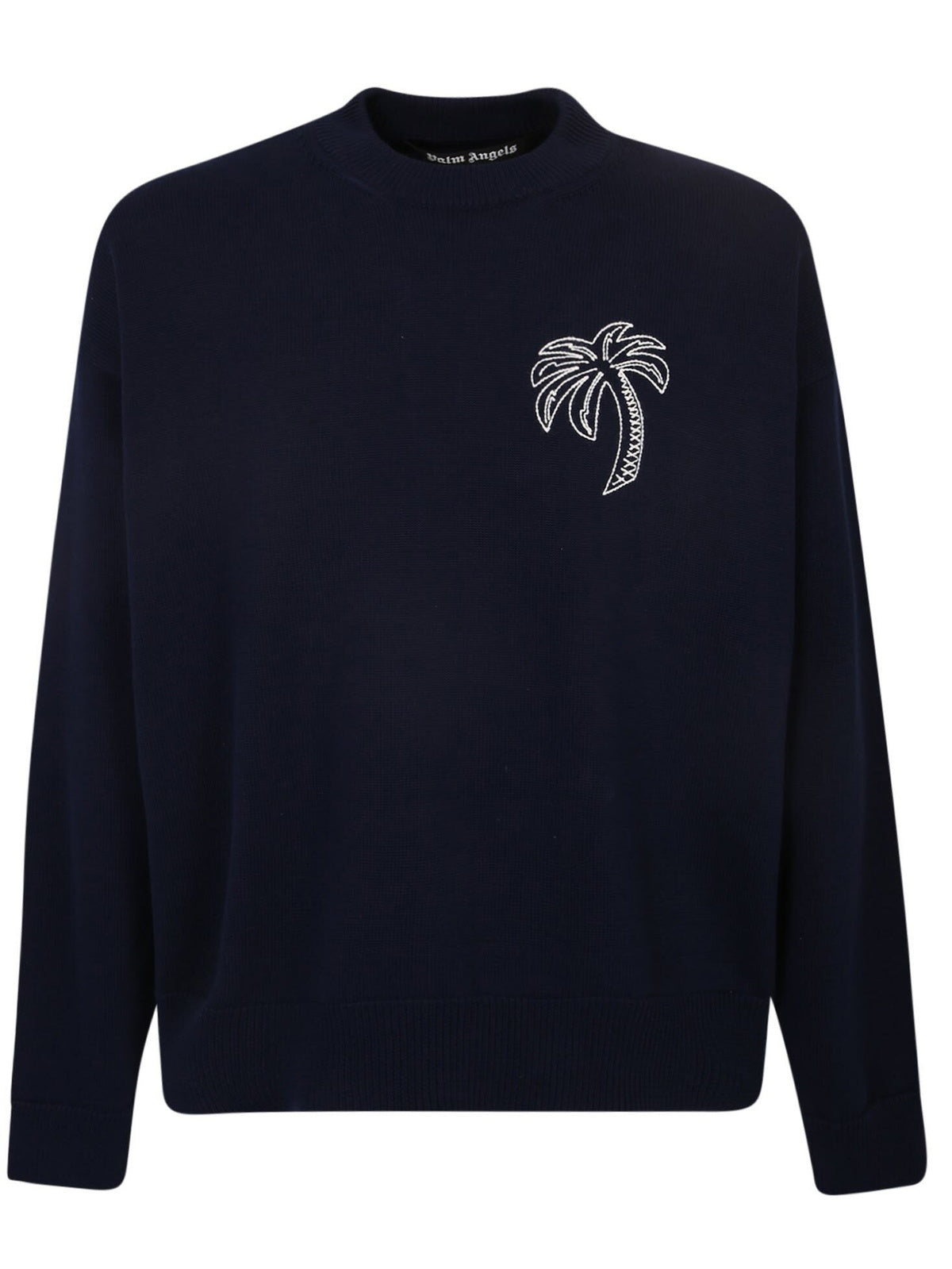 Palm Angels Embroidered Palm Sweater