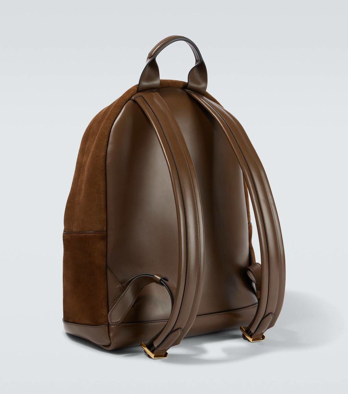 Tom Ford Buckley suede and leather backpack