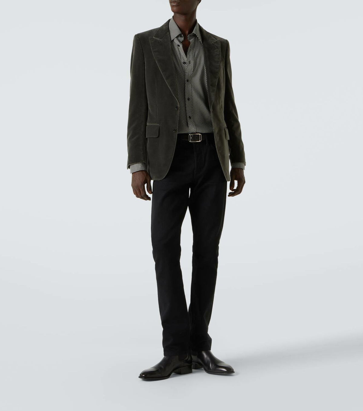 Tom Ford Hainaut leather Chelsea boots