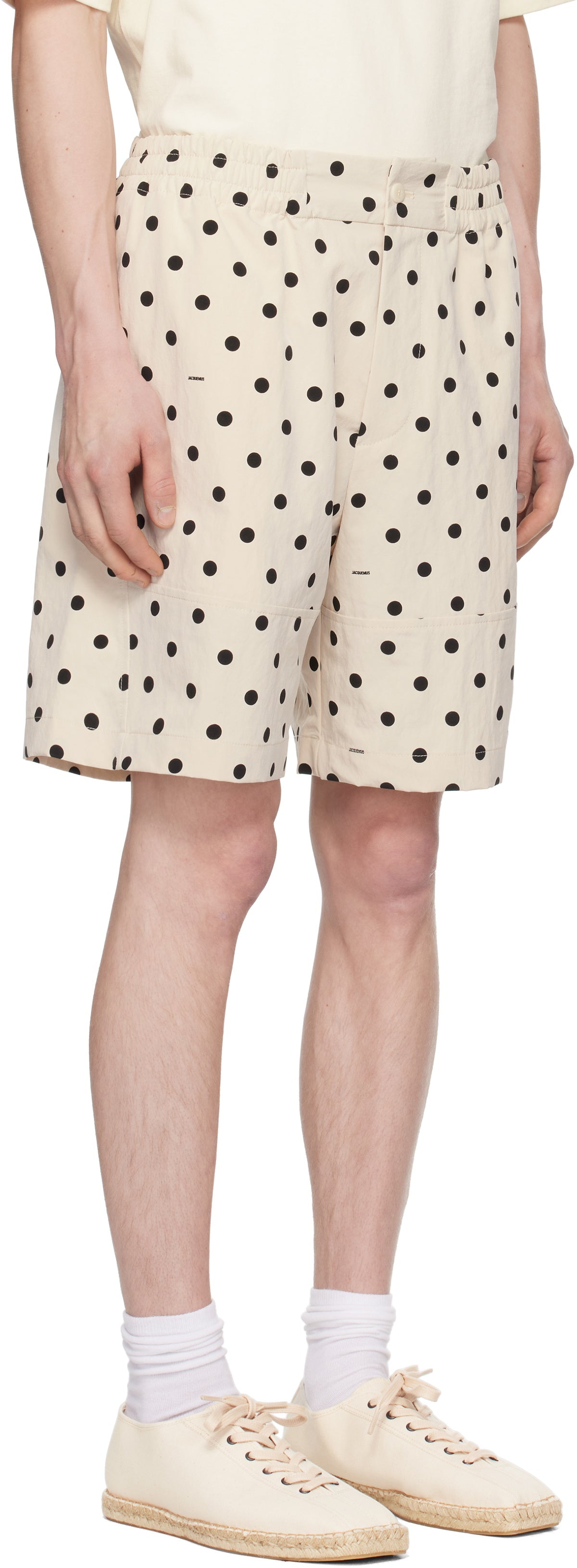 JACQUEMUS Beige 'The Aloe' Shorts