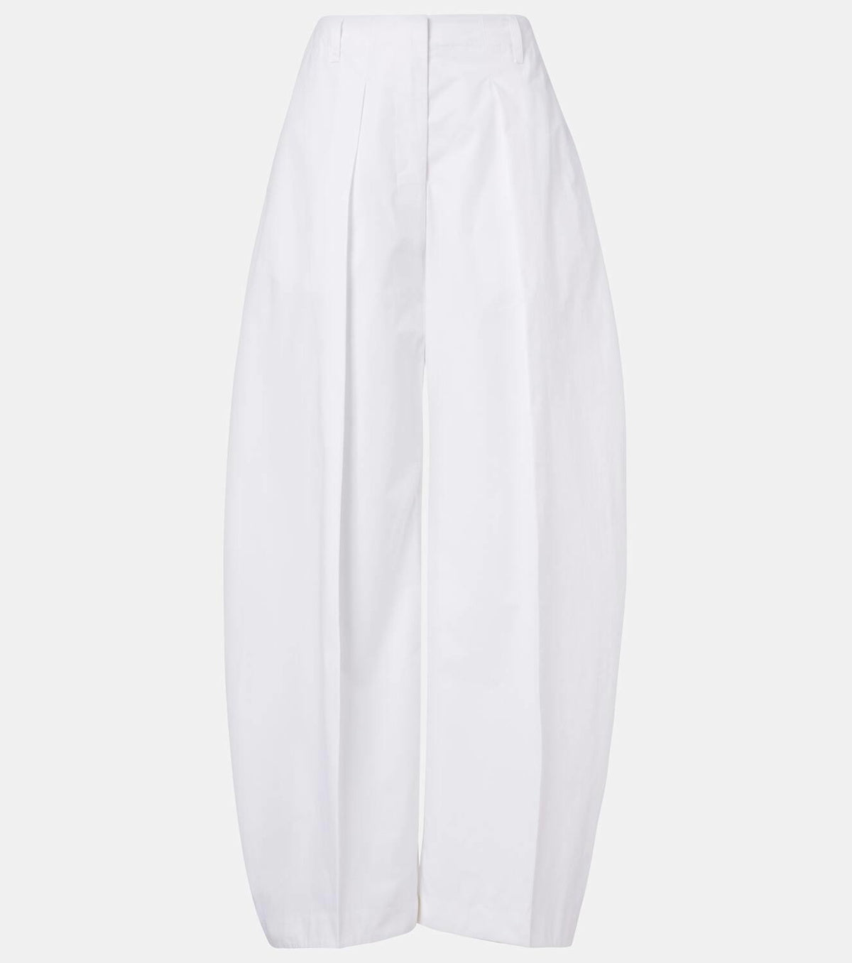 Jacquemus Oval cotton wide-leg pants