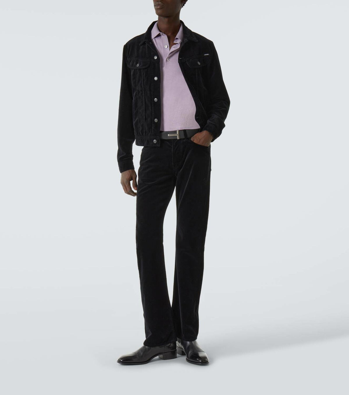 Tom Ford Cashmere and silk polo sweater