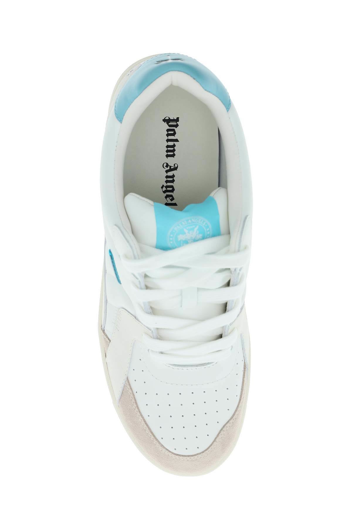 Palm Angels Palm University Leather Sneakers