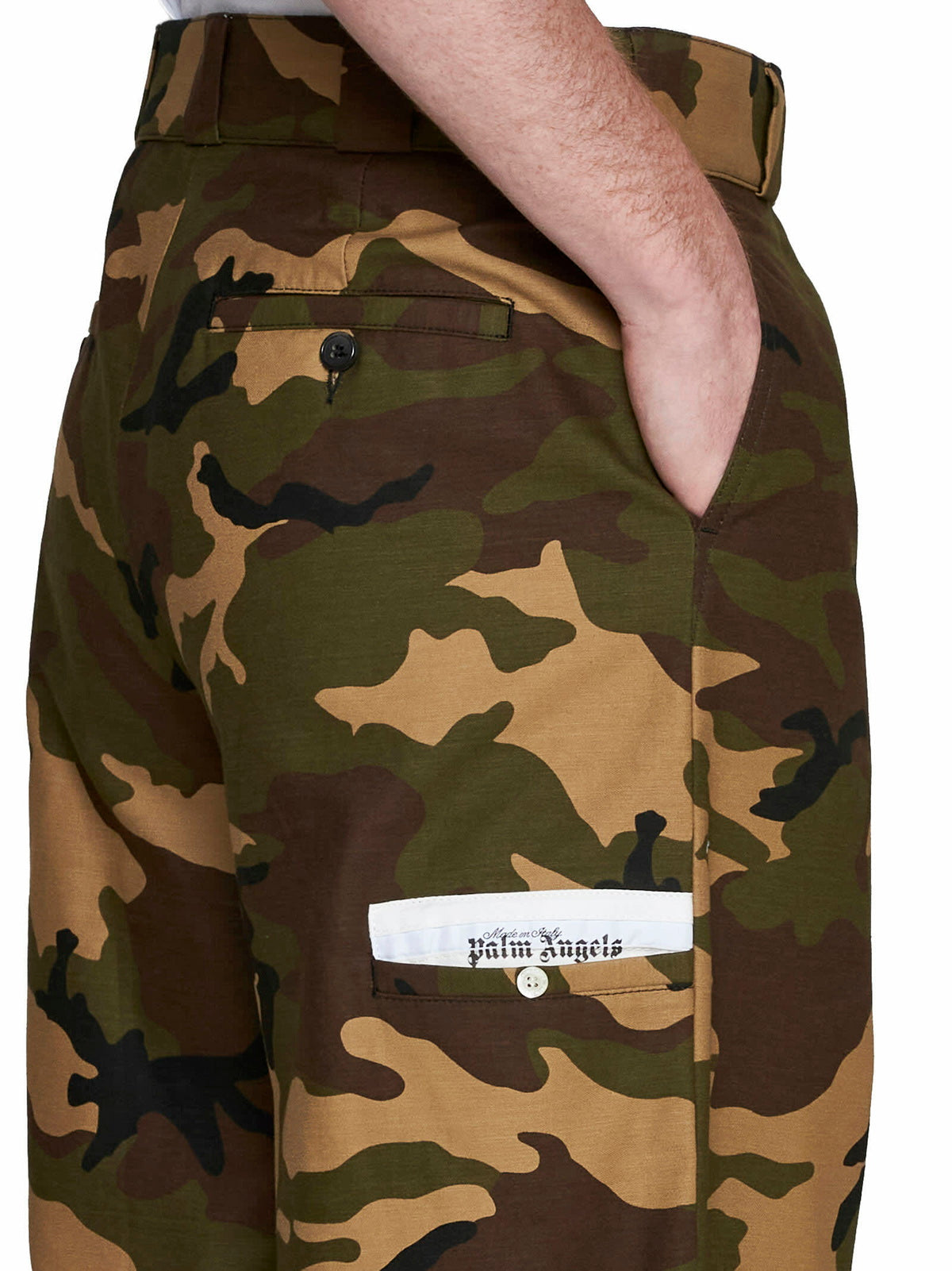Palm Angels Camouflage Work Trousers