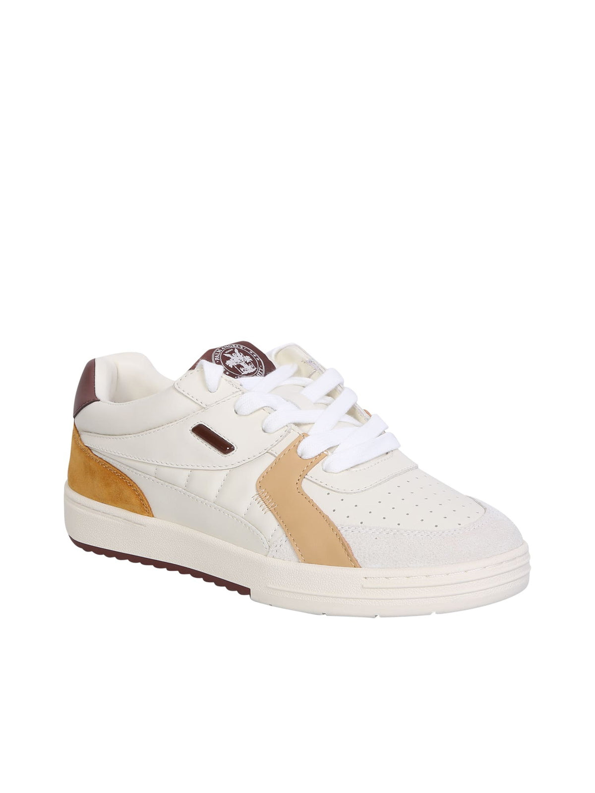 Palm Angels University Beige/brown Sneakers