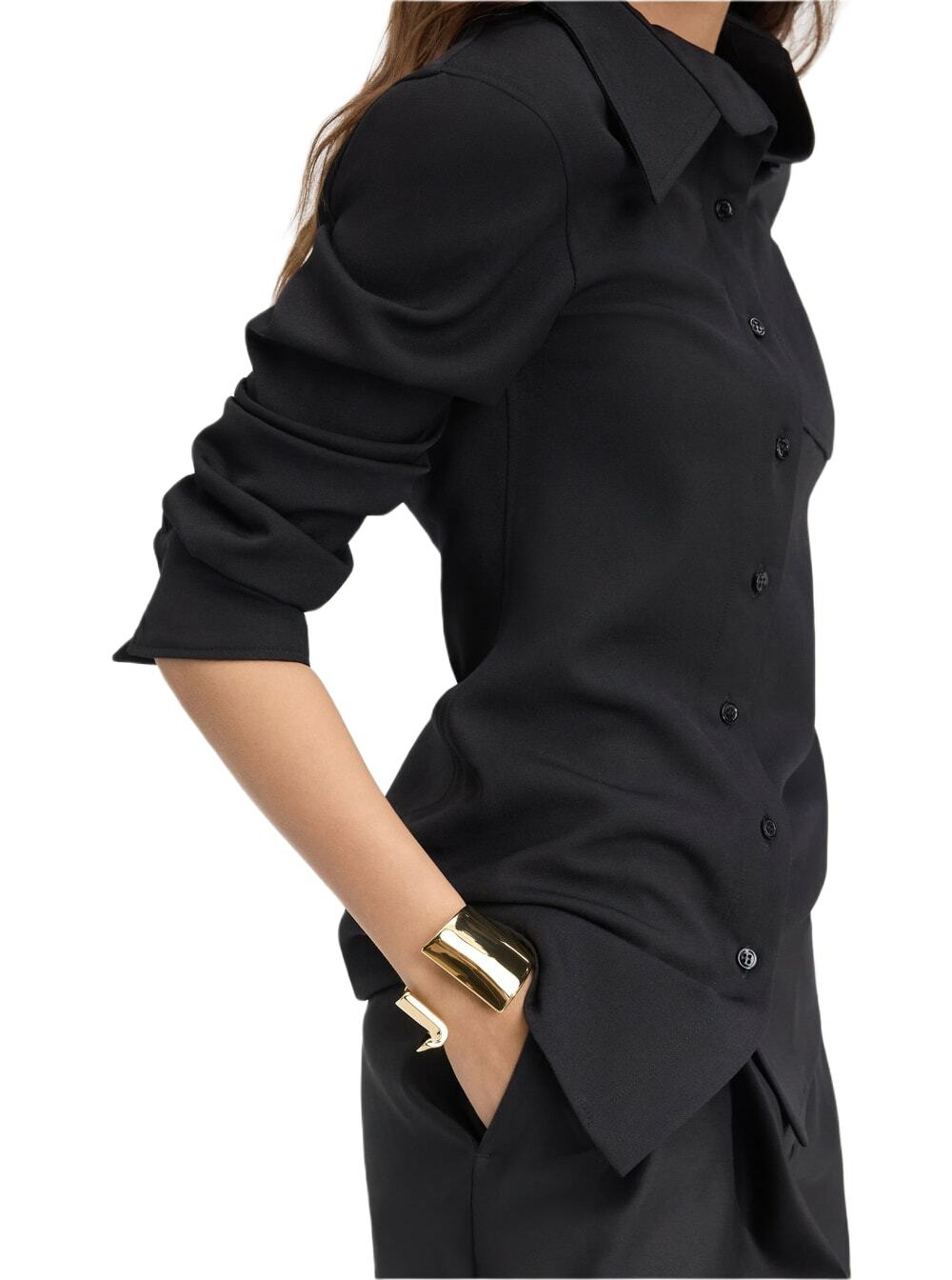 Jacquemus le Bracelet J Metallic Bracelet With Asymmetric And Sculpted Design In Copper Woman