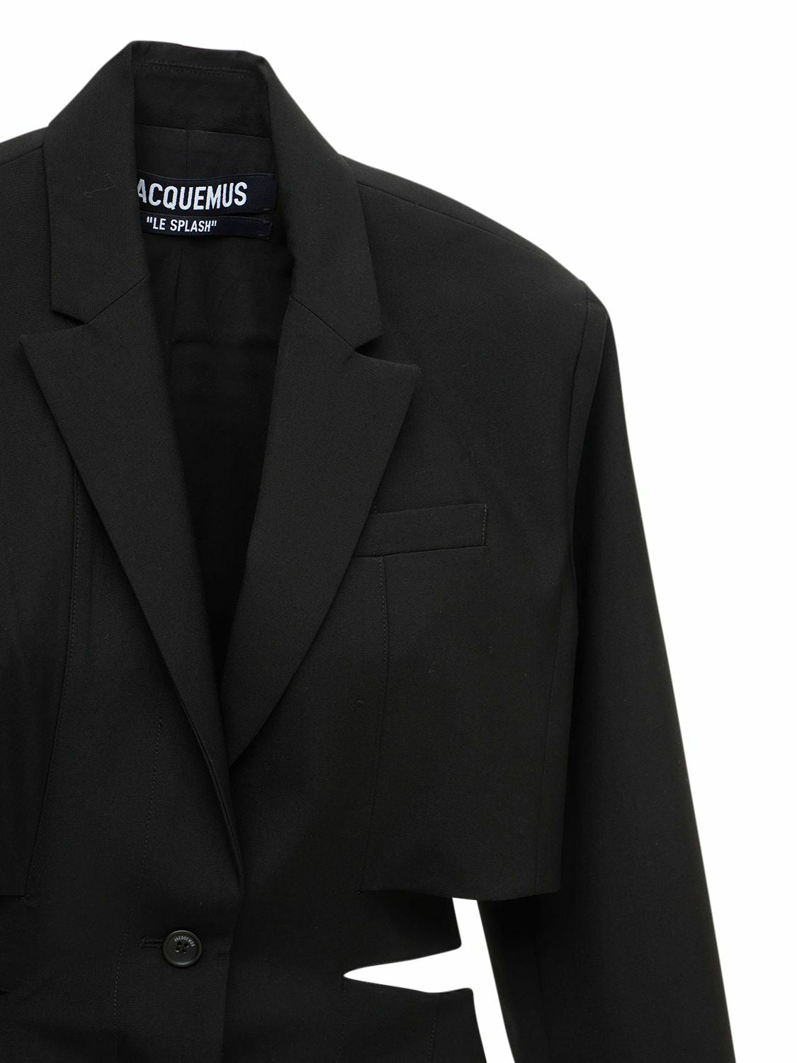 JACQUEMUS Le Robe Bari Wool Blazer Mini Dress