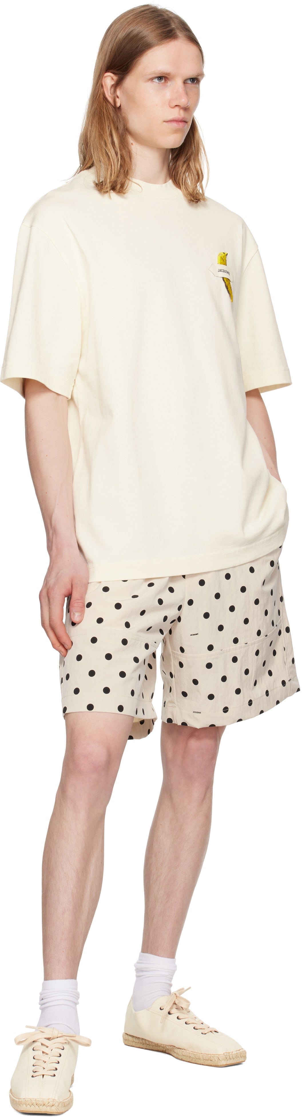 JACQUEMUS Off-White La Croisière 'The Banane' T-shirt