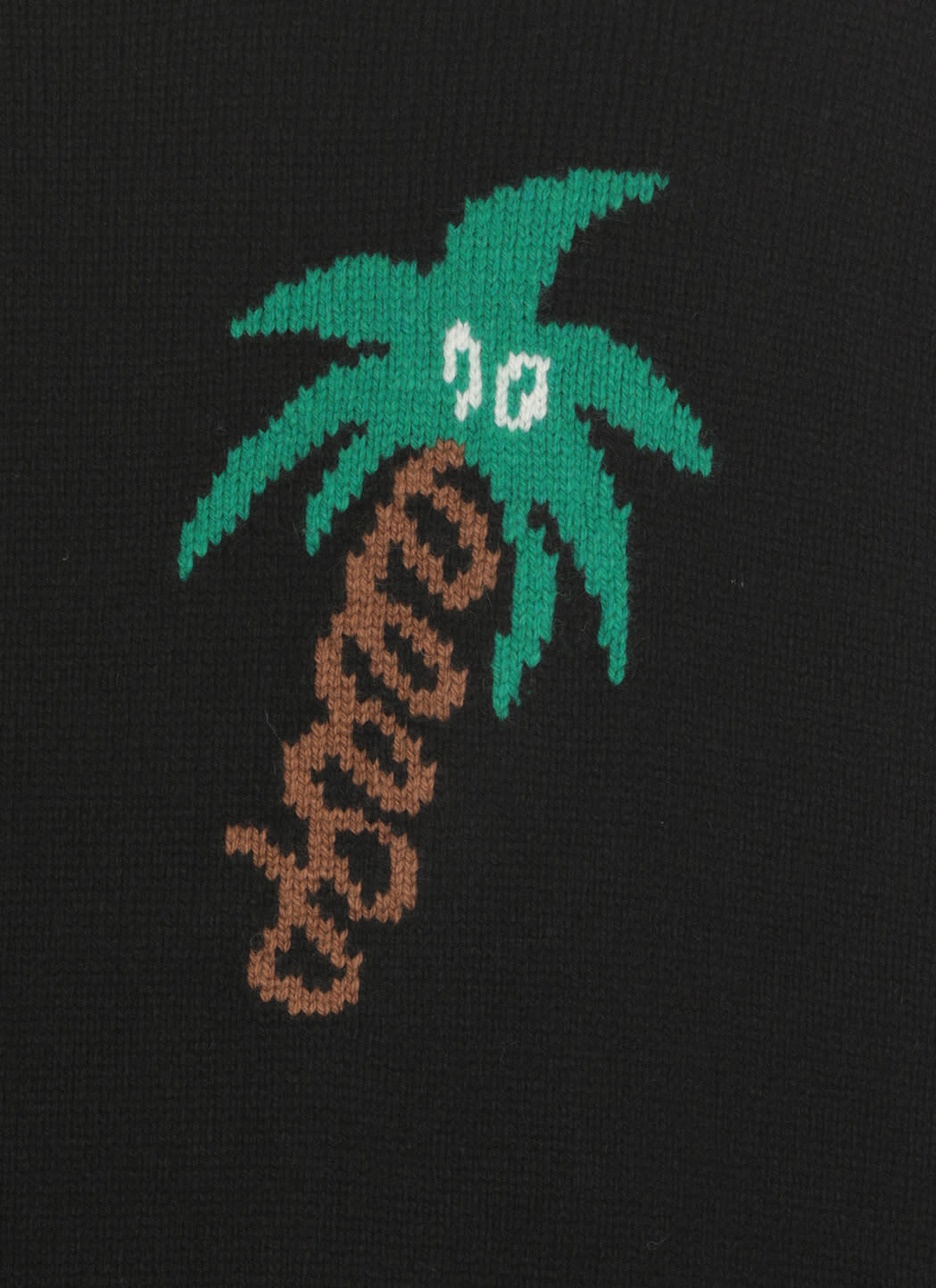 Palm Angels Sketchy Intarsia Sweater