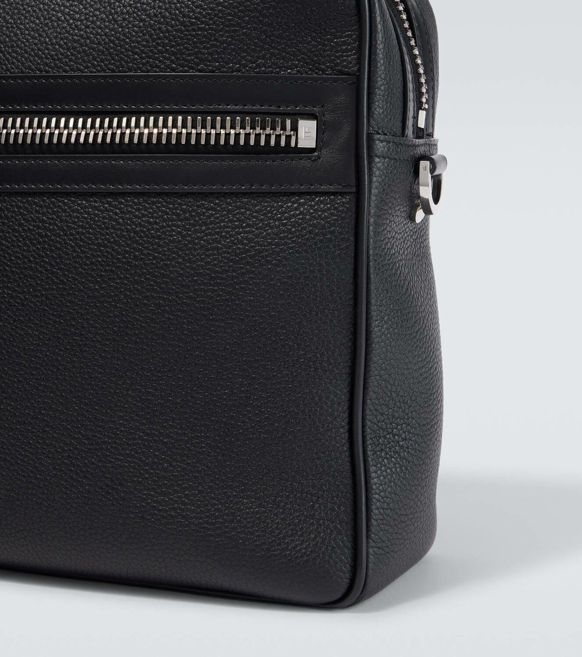 Tom Ford Buckley leather messenger bag