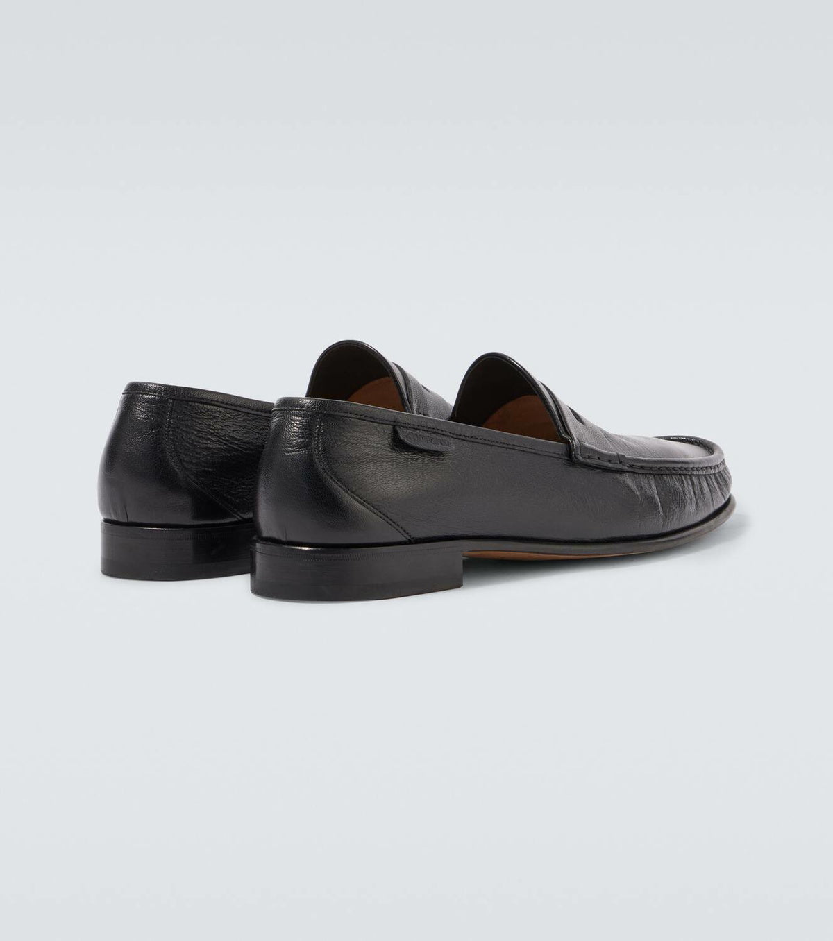 Tom Ford York leather penny loafers