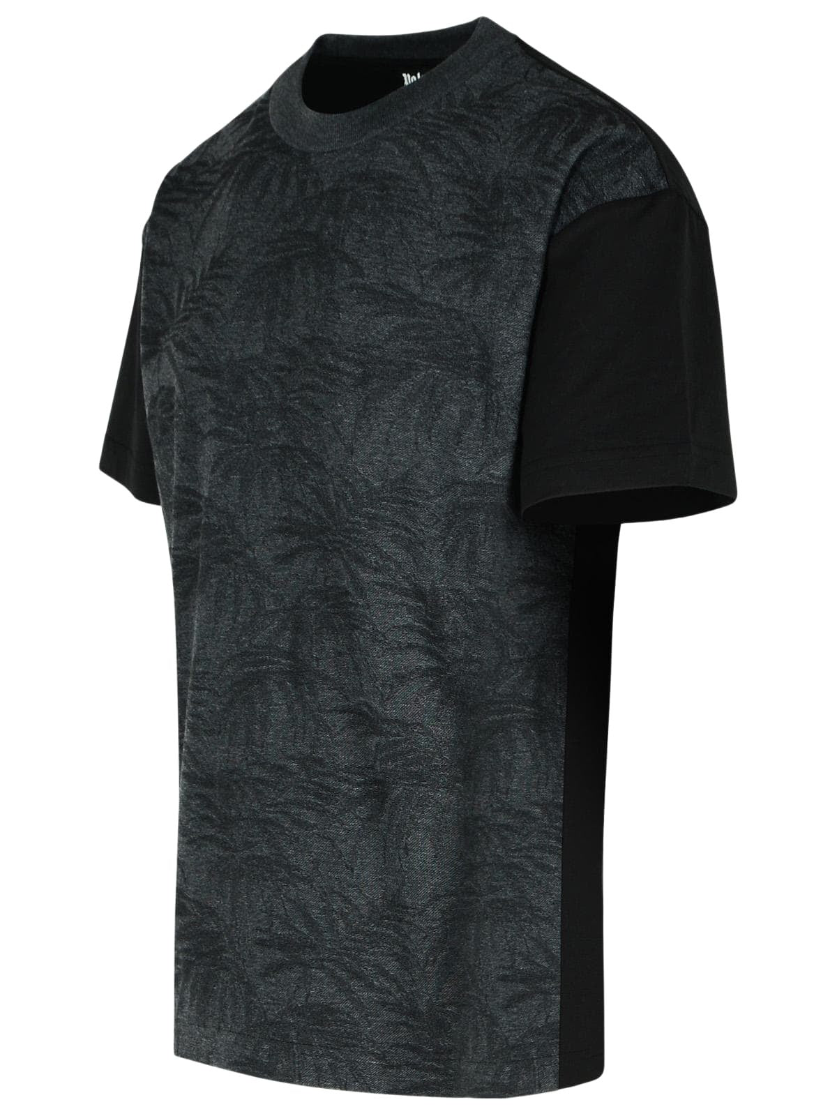 Palm Angels palms Curved Black Cotton Blend T-shirt