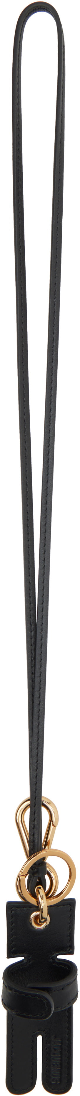 JACQUEMUS Black La Croisière 'The Amico' Keychain