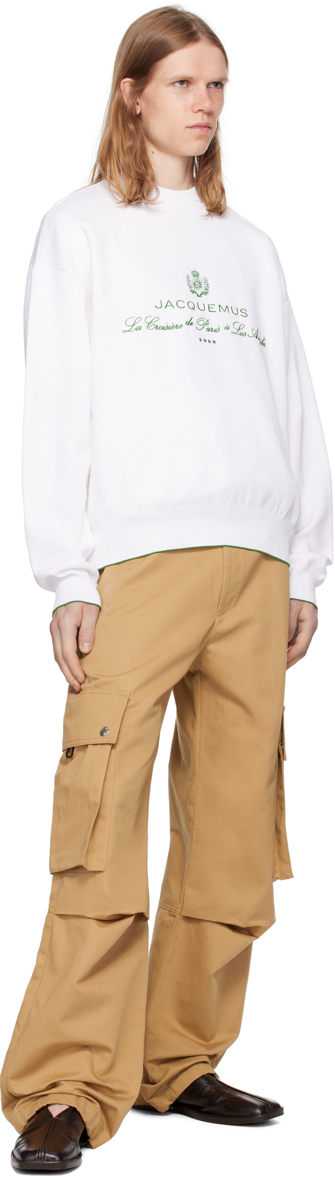JACQUEMUS White La Croisière 'The Venice' Sweatshirt
