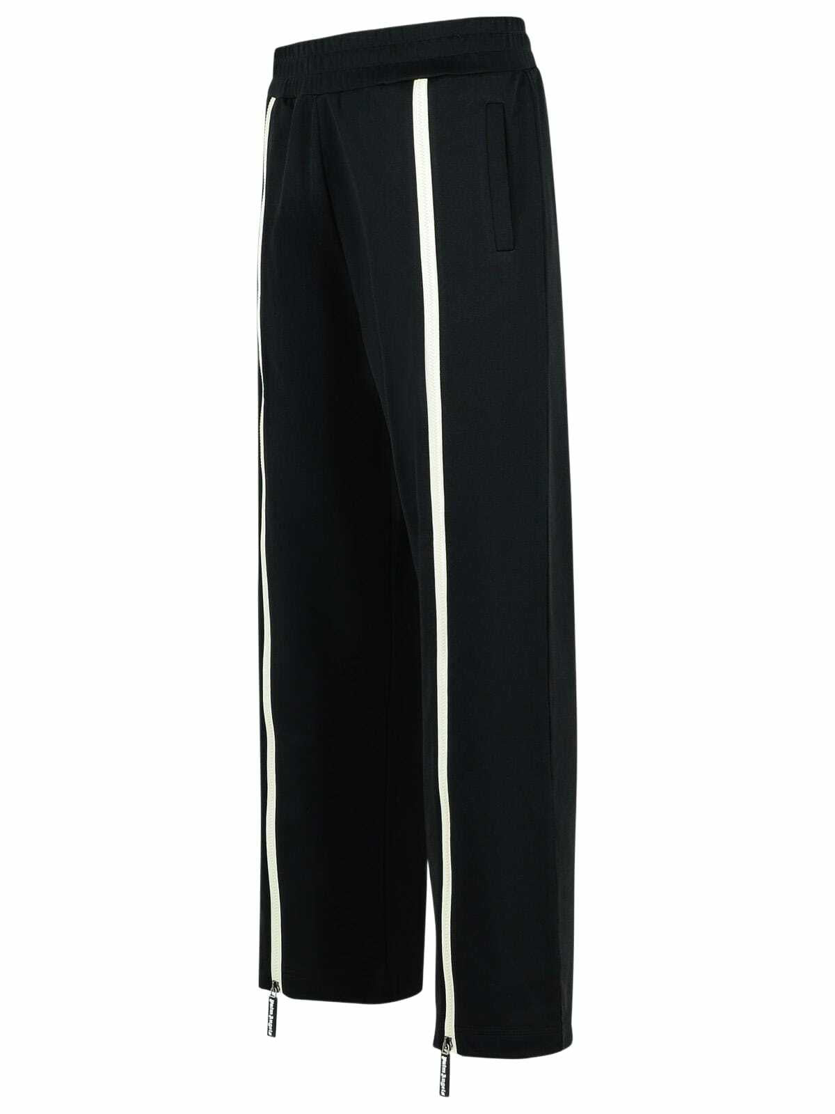 Palm Angels Track Black Polyester Blend Pants
