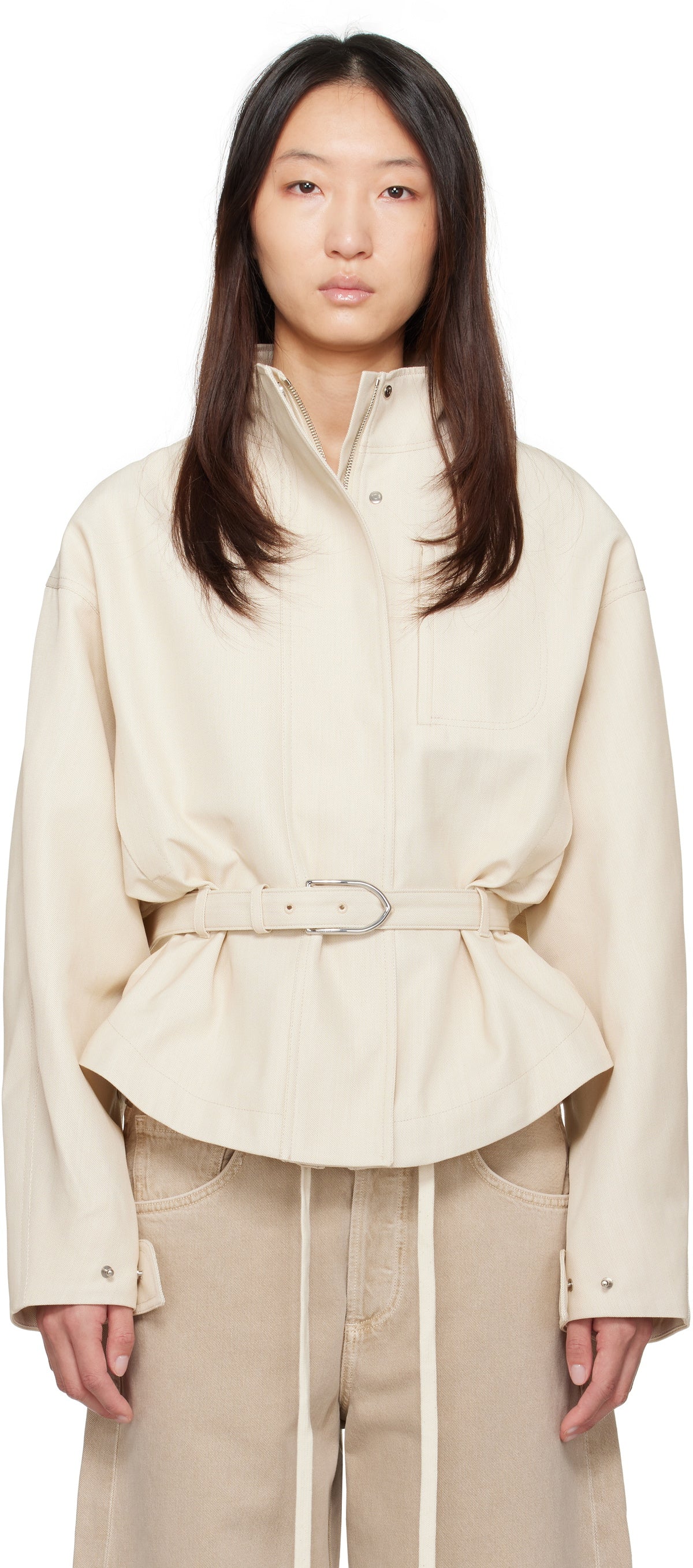 JACQUEMUS Beige La Croisière 'The Ciro' Jacket