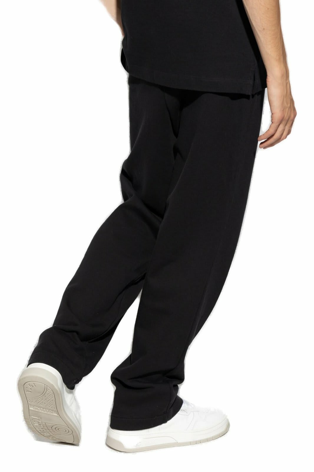 Palm Angels Logo Embroidered Sweat Pants
