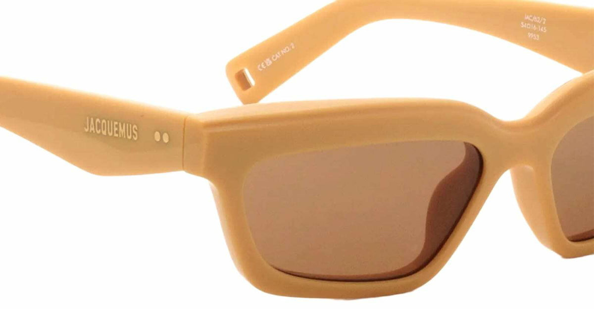 Jacquemus Salon - Banana / Brown Lens Sunglasses