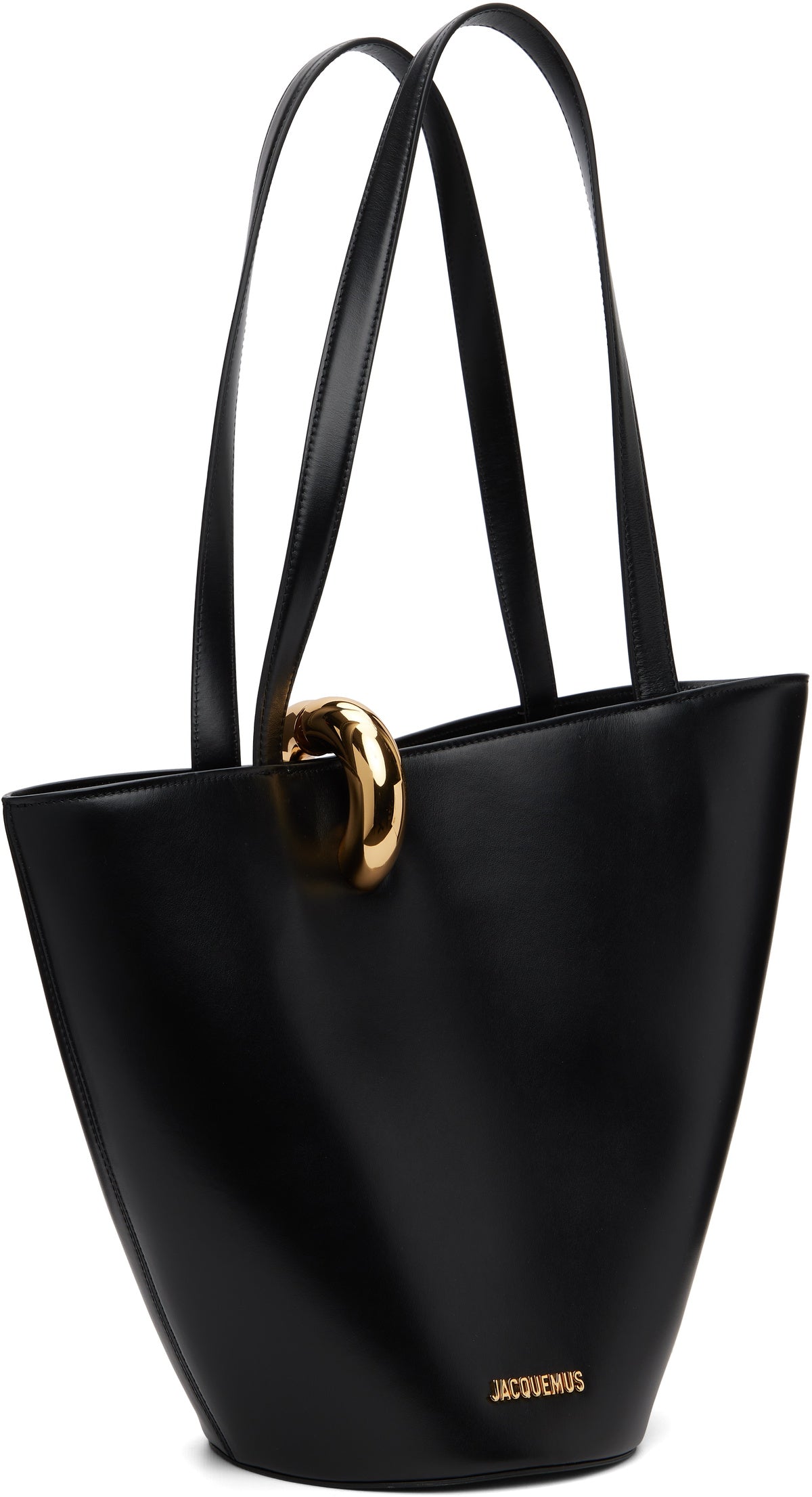 JACQUEMUS Black La Croisière 'The medium Bambola' Tote