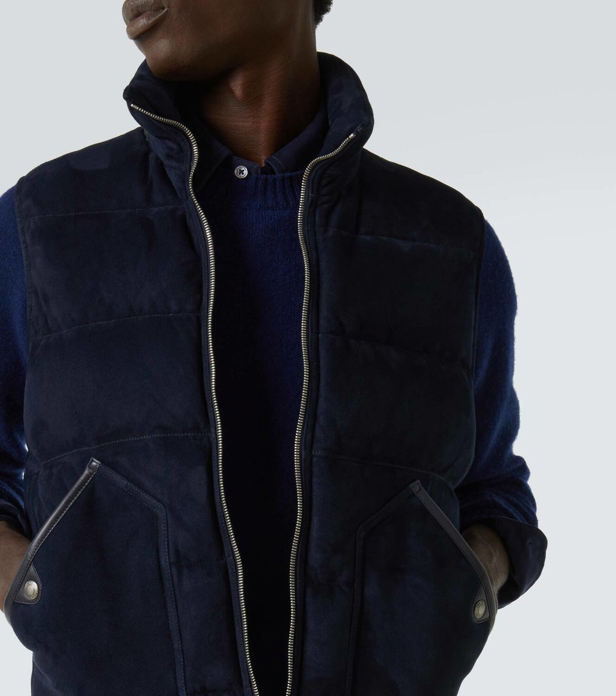 Tom Ford Suede down vest