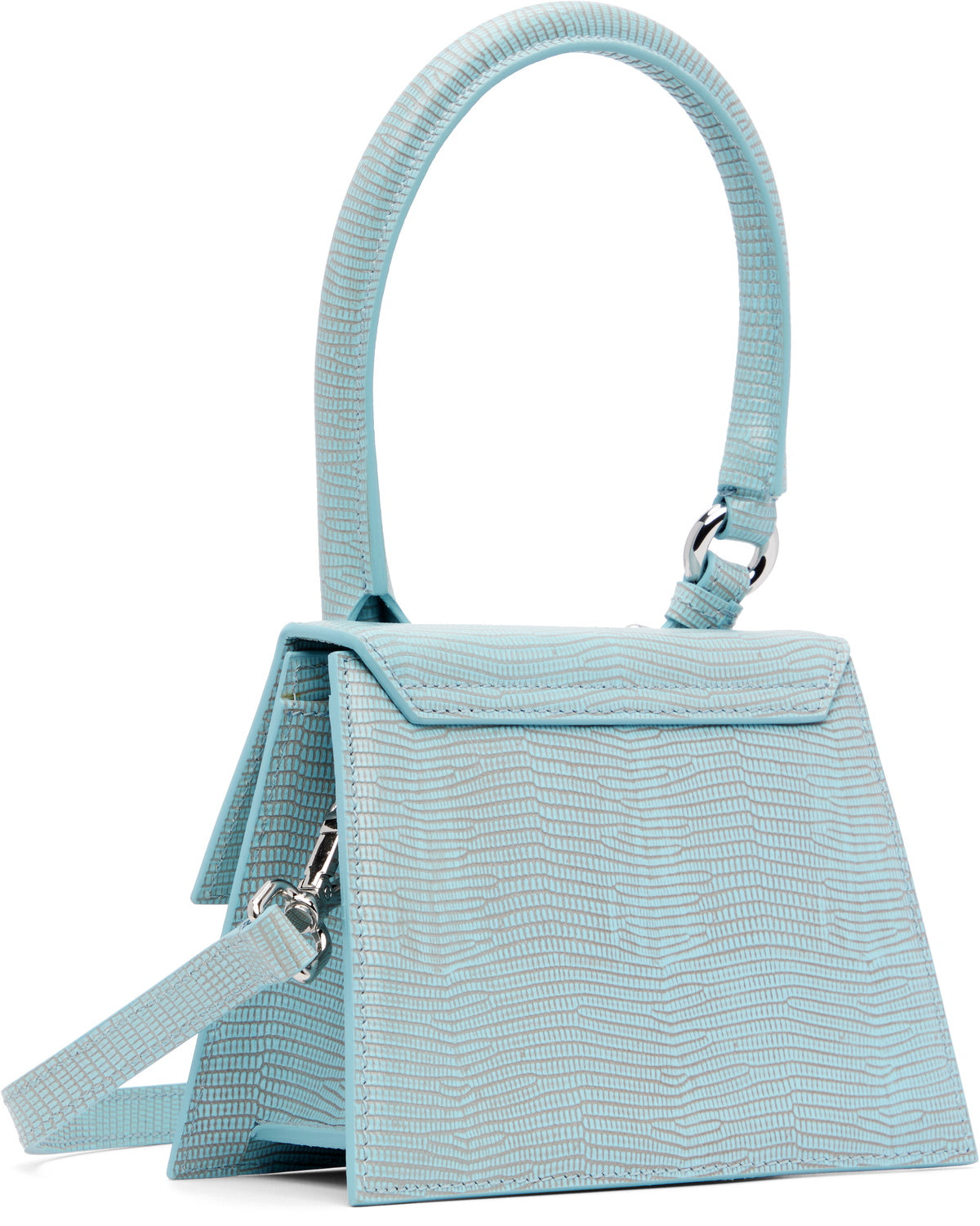 JACQUEMUS Blue La Croisière 'Le Chiquito Moyen Boucle' Bag