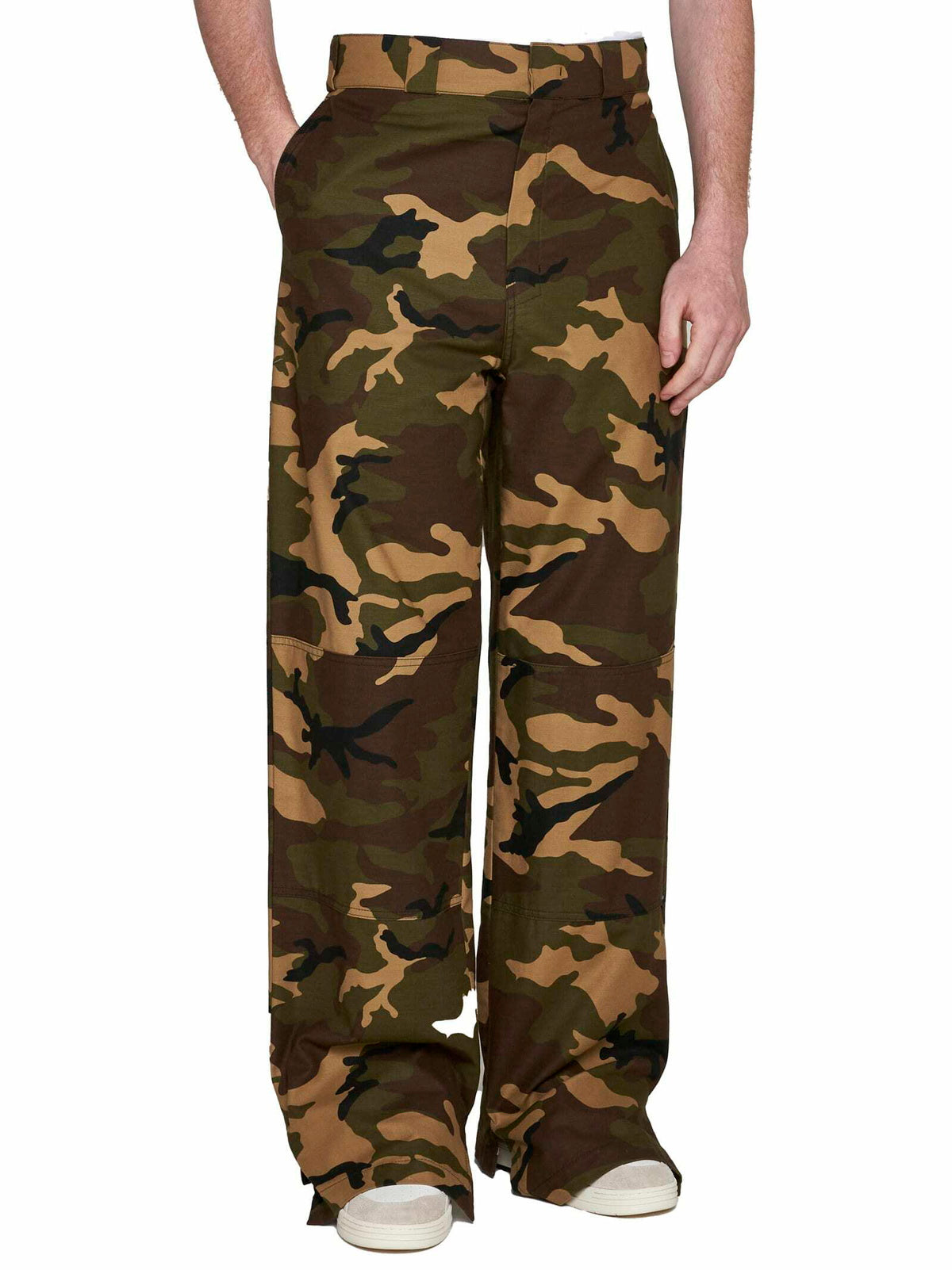 Palm Angels Camouflage Work Trousers