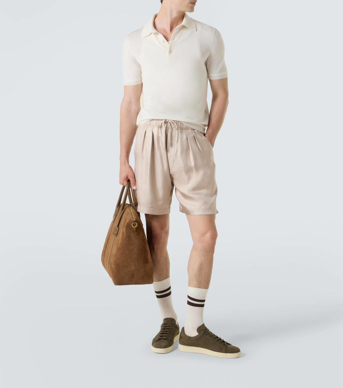 Tom Ford Cashmere and silk polo shirt
