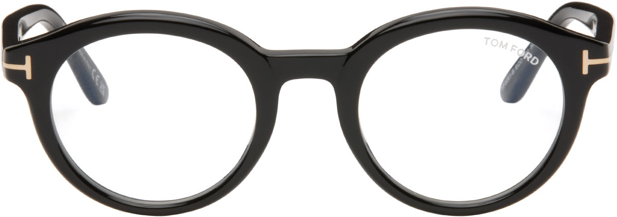 TOM FORD Black Round Glasses
