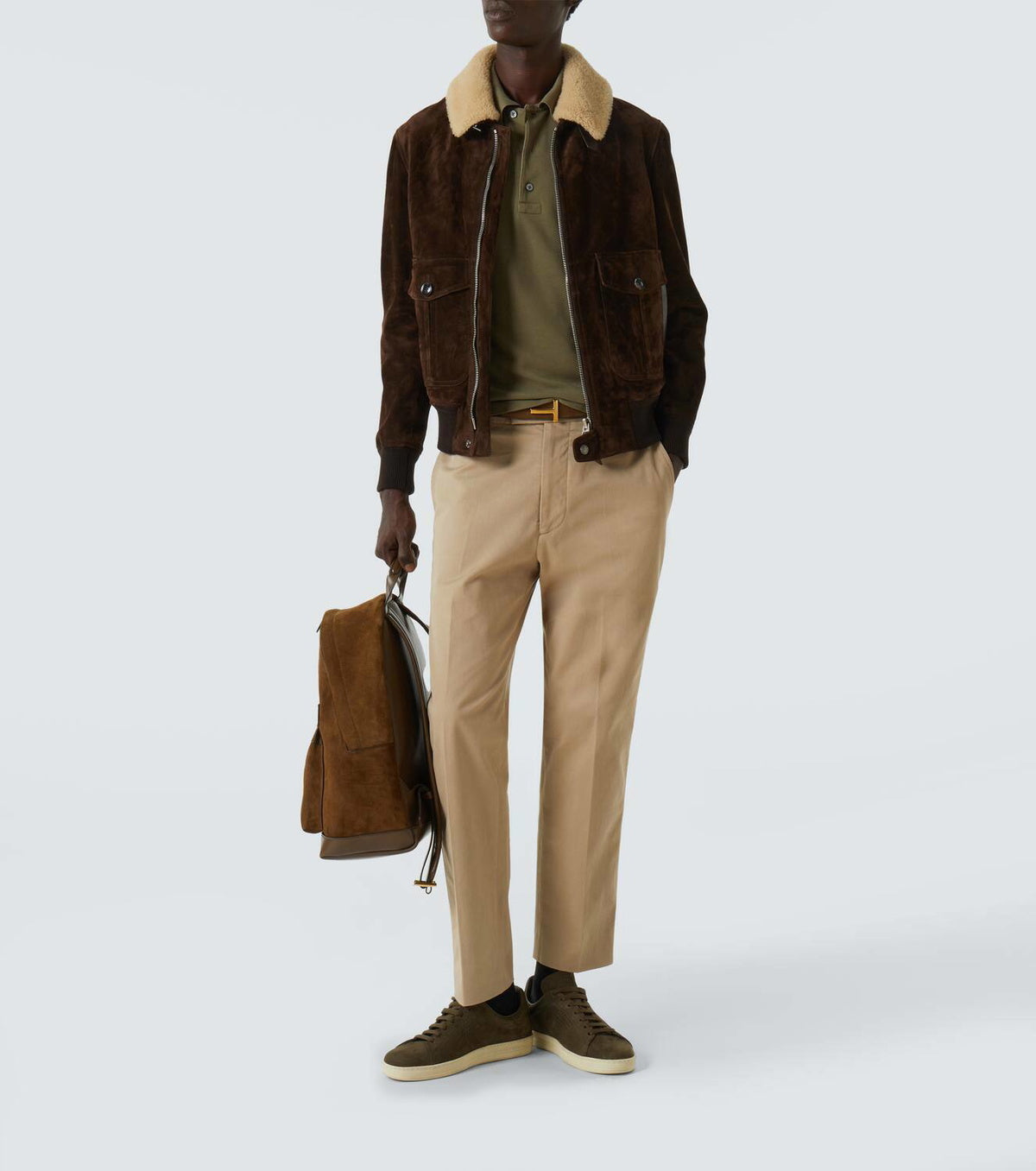 Tom Ford Warwick leather sneakers