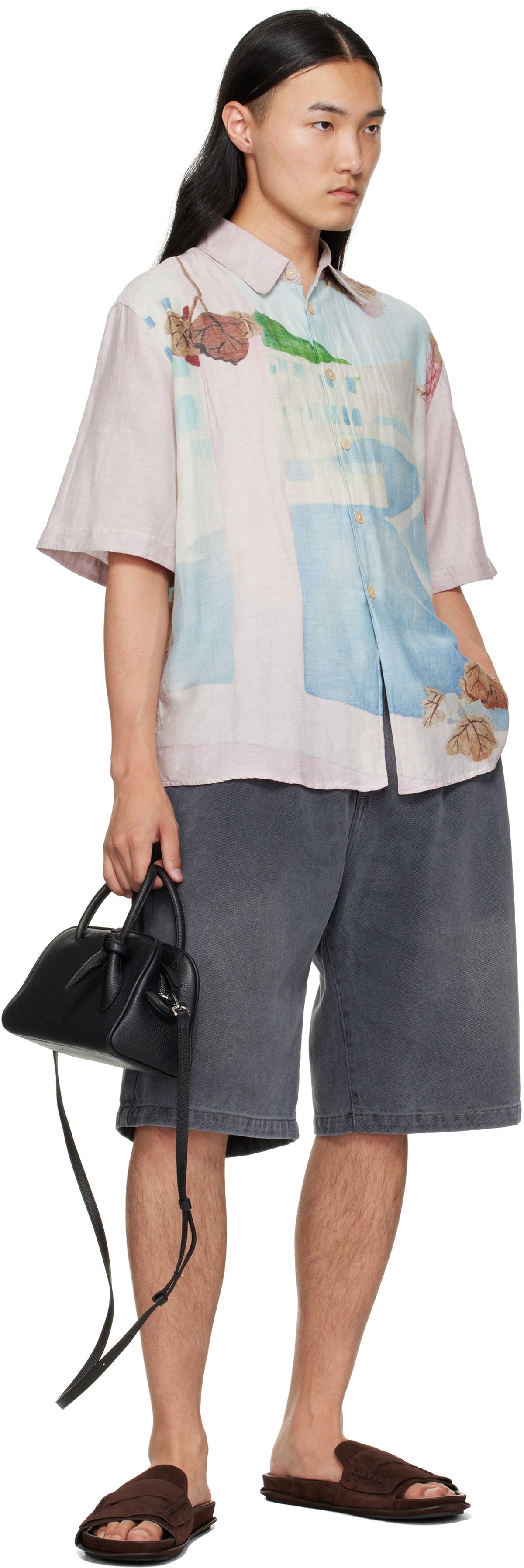JACQUEMUS Black La Croisière 'The small Turismo' Tote