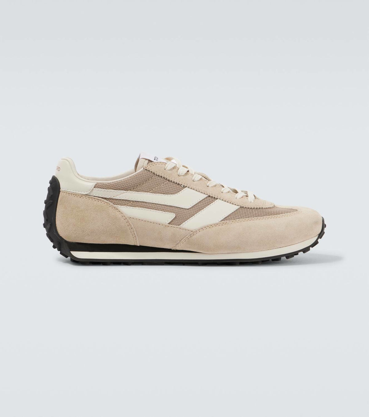 Tom Ford Mick suede-trimmed sneakers