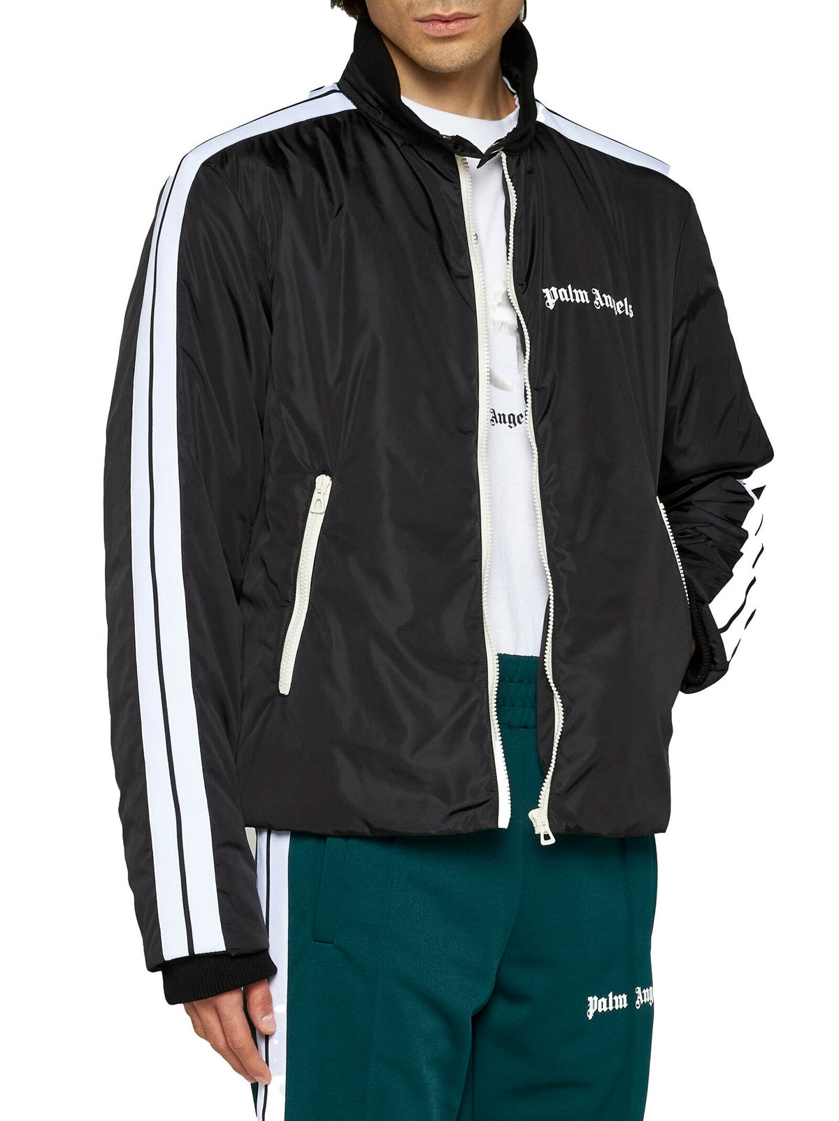 Palm Angels Lightweight Puffer Track Jacket