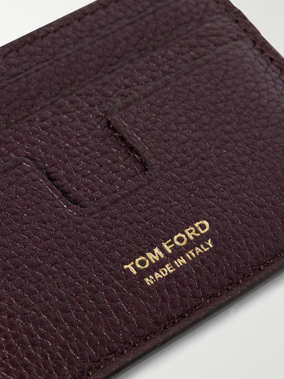 Tom Ford - Full-Grain Leather Cardholder