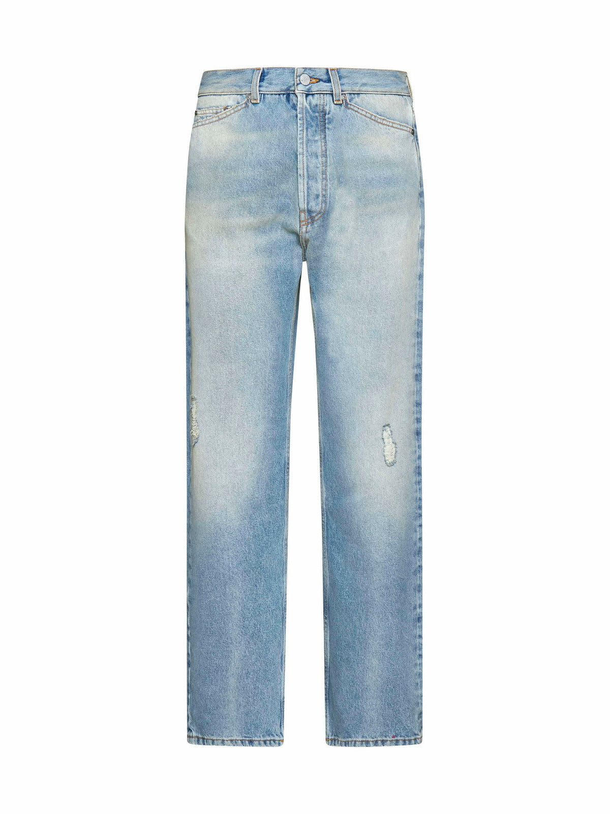 Palm Angels Monogram Loose Denim 5 Pocket Jeans