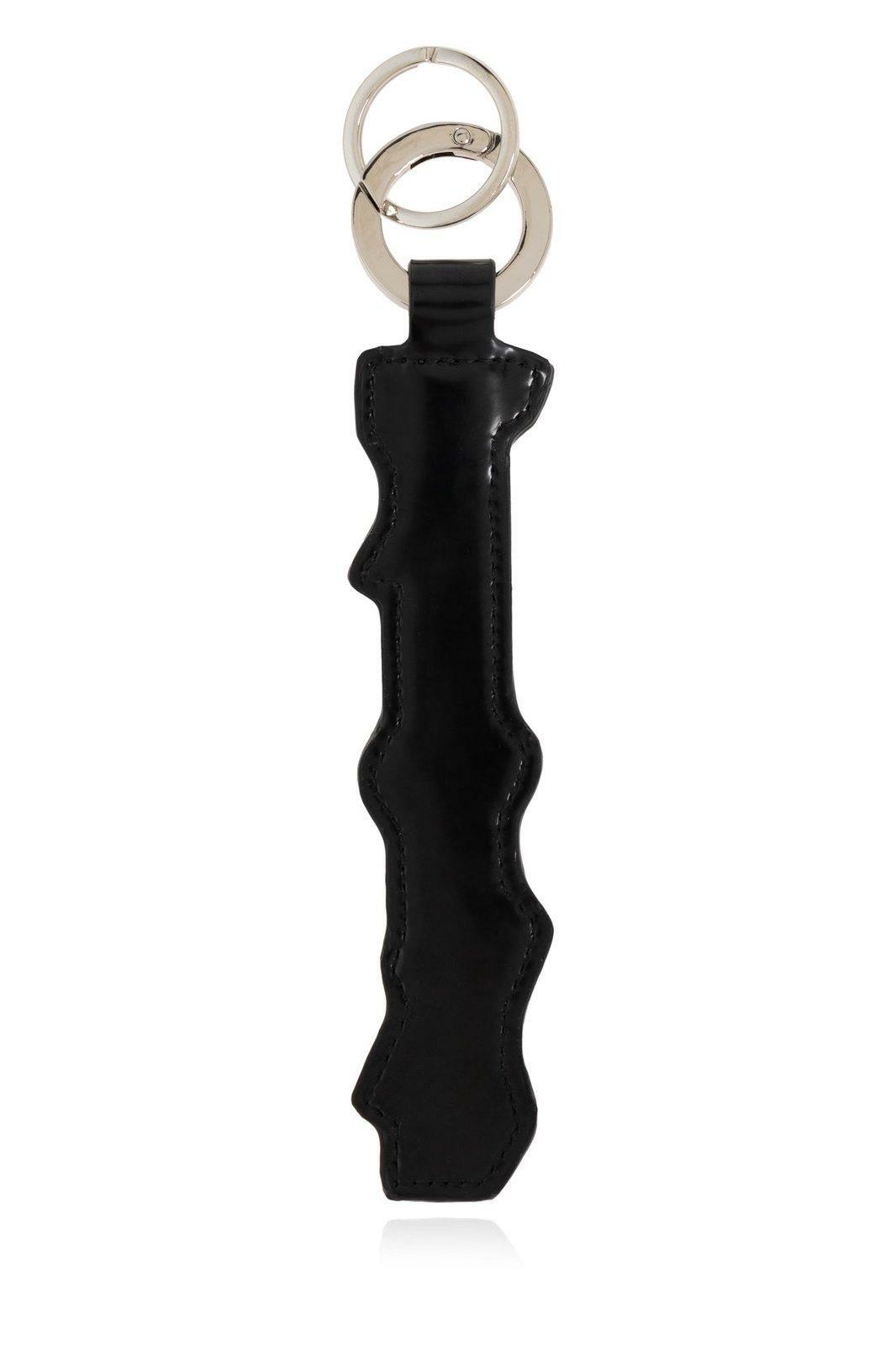 Palm Angels Logo Embossed Key Ring