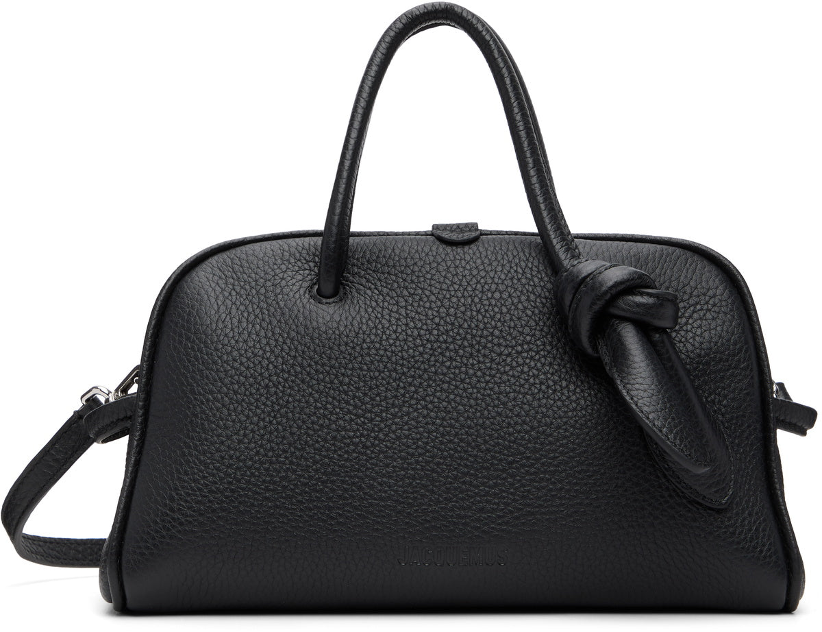 JACQUEMUS Black La Croisière 'The small Turismo' Tote