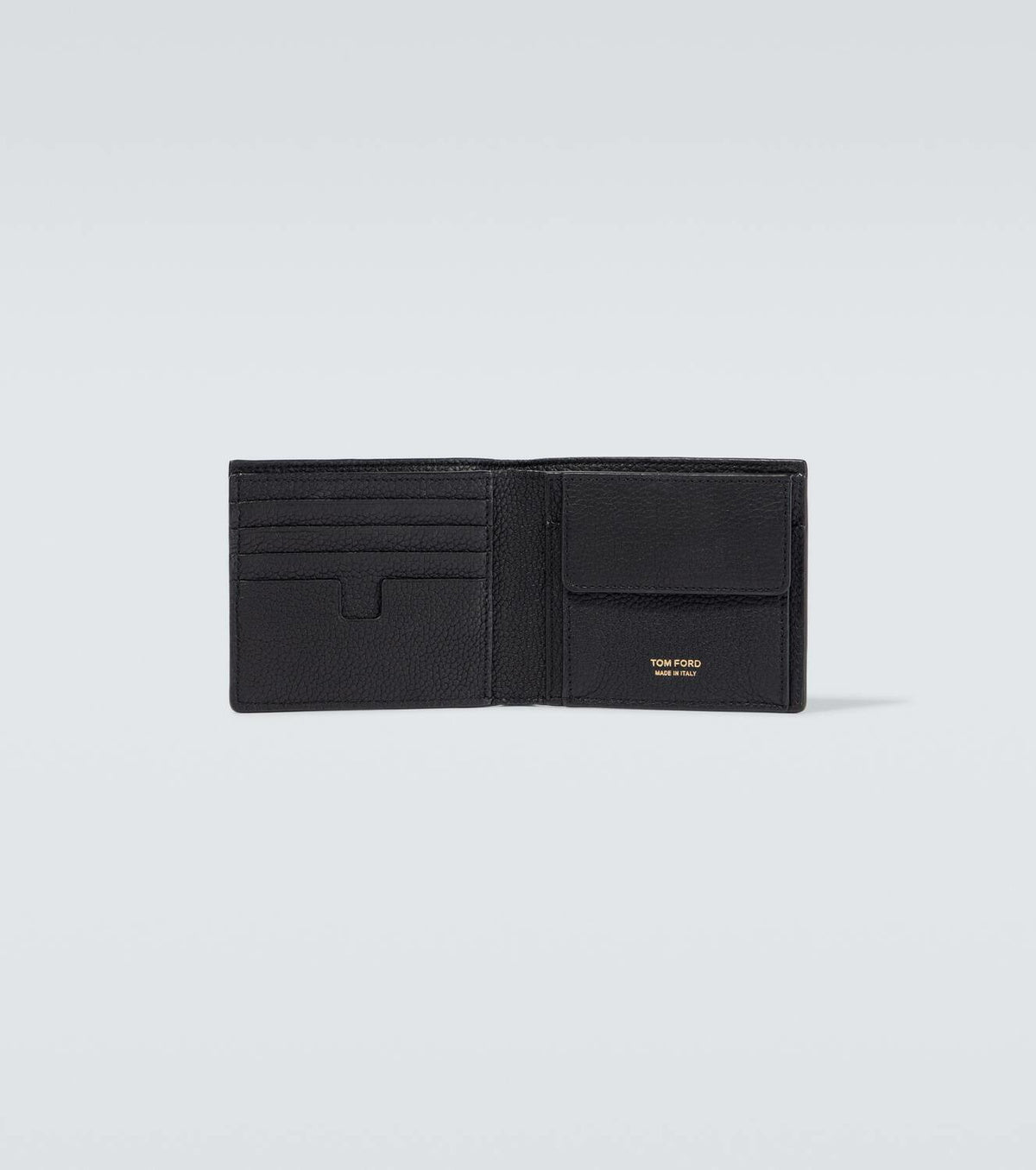 Tom Ford T Line leather bifold wallet