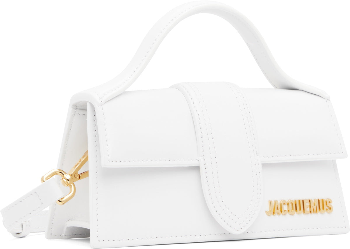 JACQUEMUS White Les Classiques 'The Bambino' Bag