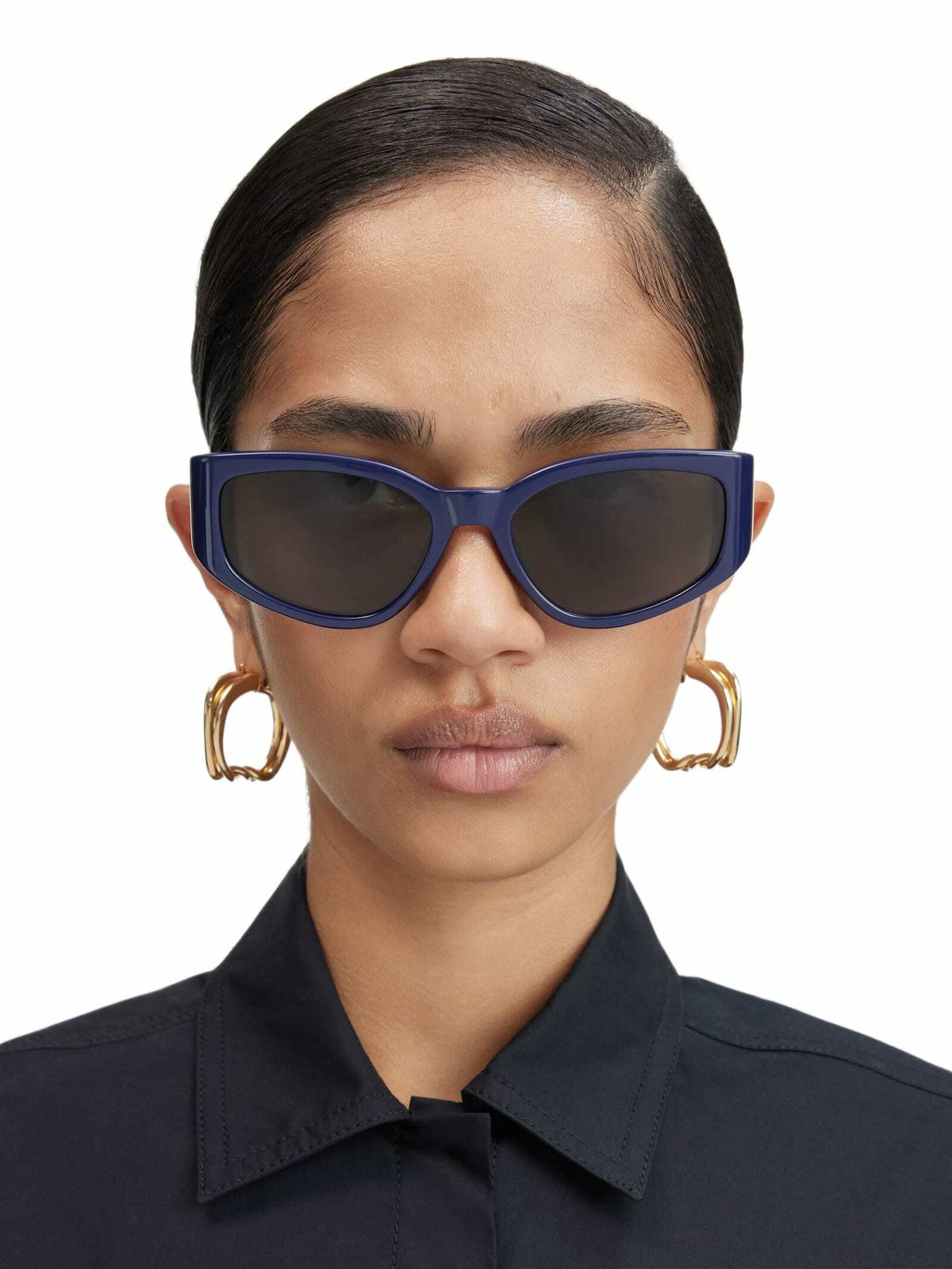 Jacquemus Gala - Navy Sunglasses