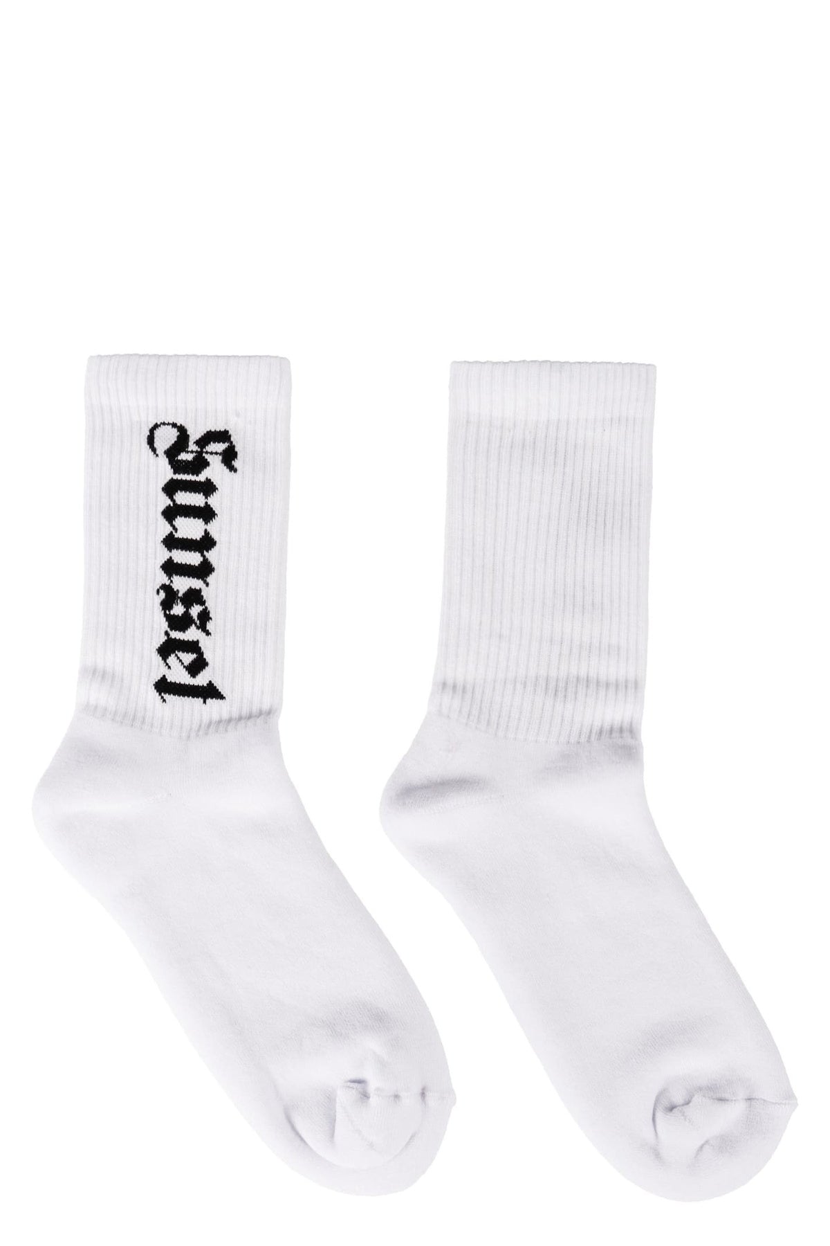 Palm Angels Cotton Socks With Logo